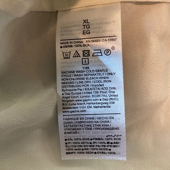 Banana Republic Matte 100% Silk Cross-Front Maxi Dress Green Floral Size XL $350 - Picture 10 of 12